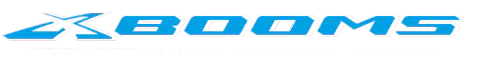 X-Booms company logo small blue